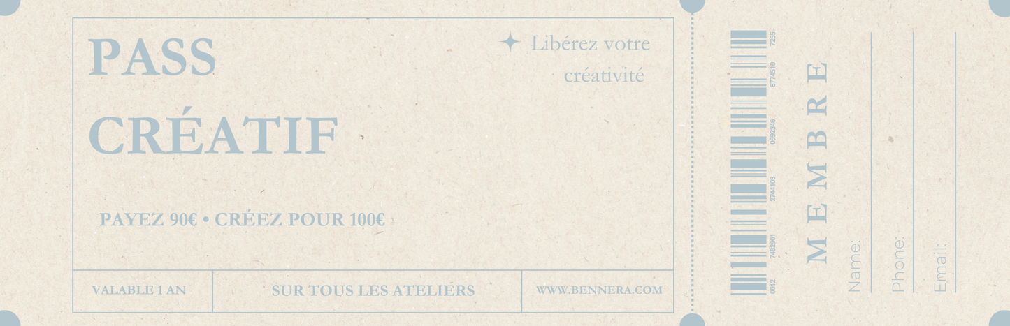 Pass Créatif
