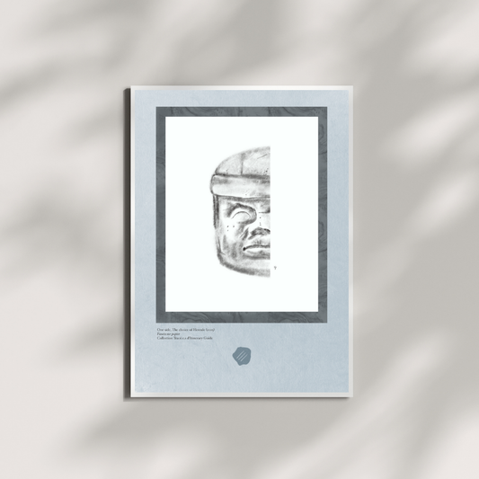 Affiche A4 - Olmèque