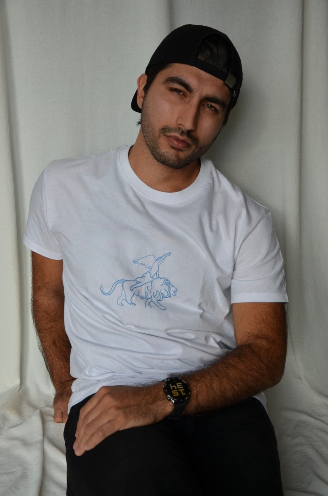 T-shirt "Trace lion" - PRÉCOMMANDE