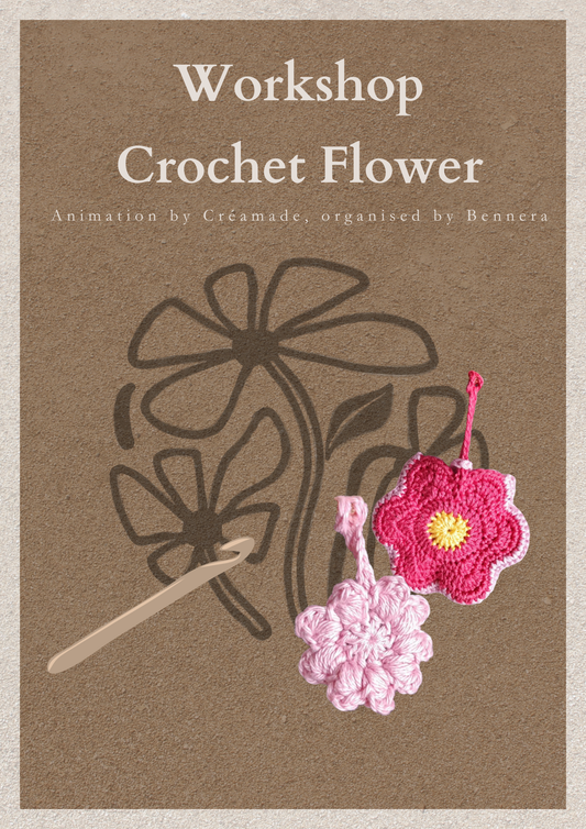 Les fleurs au crochet – Tous niveaux